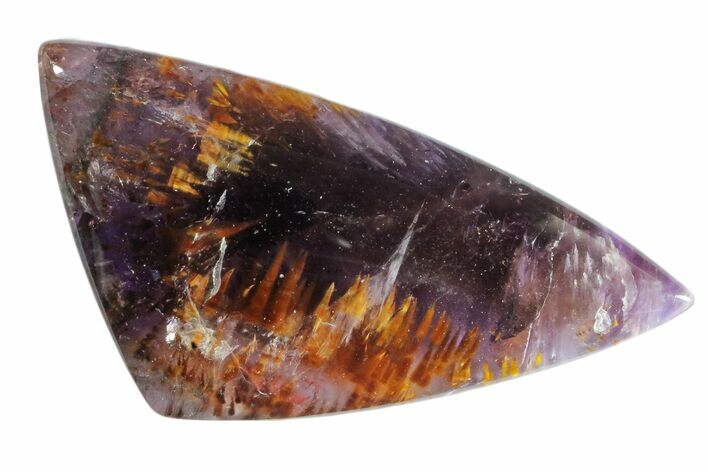 Amethyst Cacoxenite Cabochon #171387